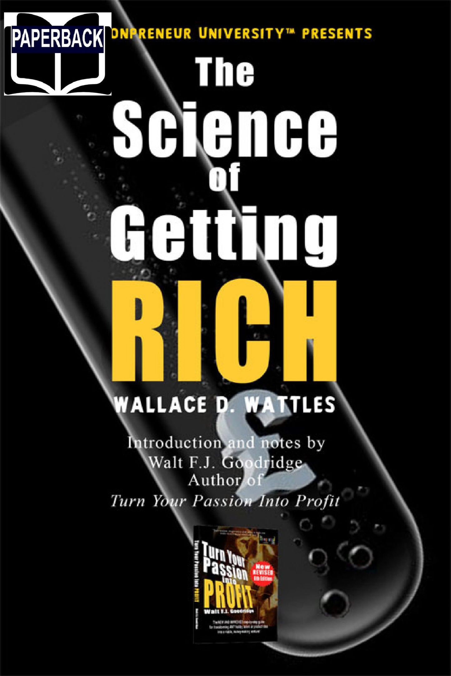The Science of Getting Rich (UK Pound cover) by Wallace D. Wattles